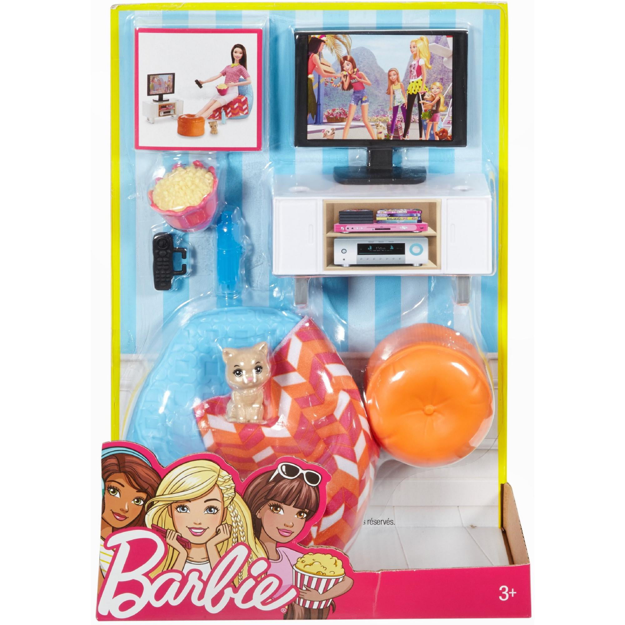 barbie tv set