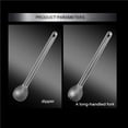 thumbnail image 5 of Eigraketly Cuchara y tenedor de mango largo, resistente, antioxidante, juego de vajilla para exteriores, juego de cucharas ligeras y fuertes, viaje, Kits de desorden para acampar cuchara y tenedor Eigraketly OD010093-02, 5 of 5