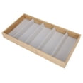 thumbnail image 3 of Sunglasses Display Case, Portable Practical Glasses Box 5 Grids Durable  For Watches For Spectacles Store For Shoppe For Jewelry Gray, 3 of 8