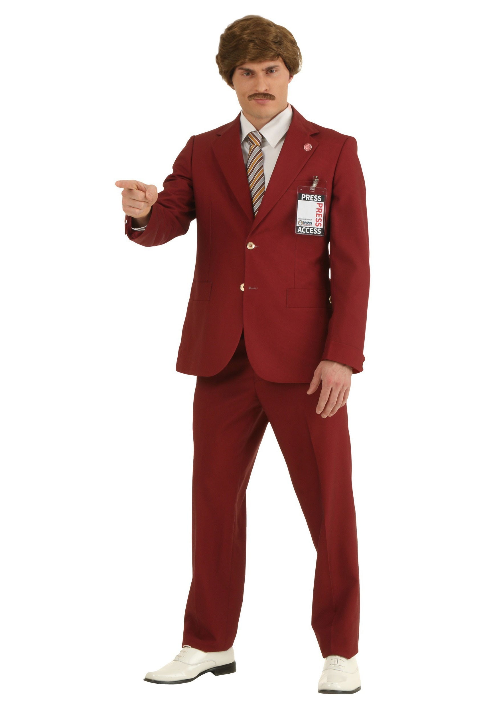 plus size burgundy suit