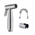 thumbnail image 2 of Billuyoard Pulverizador de bidé de mano, grifo de baño de acero inoxidable 304, cabezal de ducha, pulverizador de mejora reemplazable limpio Juegos de accesorios de baño  Sprühhalterungsschlauch Billuyoard HA012058-02, 2 of 6