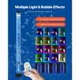 thumbnail image 3 of KFFKFF 5 ft Sensory Bubble Tube Lamp with Floating Fish, 16 Color Options, Remote Control, and Calming Light for Home Decor and Relaxation, 3 of 9