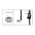 thumbnail image 4 of 6in 8in 12in Digital LCD Vernier Calipers 150mm 200mm 300mm 500-193-30 Gauge Electronic Stainless Steel Measuring Tools, 4 of 6