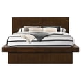 thumbnail image 3 of Jessica 6-piece Queen LED Bedroom Set Cappuccino, 3 of 18