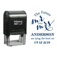 thumbnail image 1 of Printtoo Personalized Blue Self Inking Address Stamp Custom Future Rubber Stamper -60 x 40 mm, 1 of 6