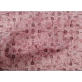 thumbnail image 4 of oneOone Cotton Poplin Peach Fabric Geometric Texture Craft Projects Decor Fabric Printed By The Yard 42 Inch Wide, 4 of 4