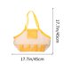 thumbnail image 3 of Bolsa de Playa de Gran Capacidad para Exteriores: Bolsa de Malla para Guardar Juguetes de Arena y Herramientas, de Nailon Transpirable para Piscina, Natación y Navegación, Color Azul, Verde y Naranja, 3 of 6