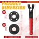 thumbnail image 2 of Kit de llaves angulares para amoladora angular Hicarer, 25 unidades, para Dewalt/Makita, 2 of 6
