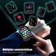 thumbnail image 2 of Smartwatch Genérica t800 ultra display de 1.99" con correa de gel de sílica - color negro, 2 of 7