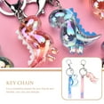 thumbnail image 2 of 2Pcs Dinosaur Keychain Acrylic Dinosaur Key Ring Decorative Bag Pendant Key Chain, 2 of 7