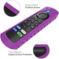 thumbnail image 4 of CaseBot Anti-Slip Remote Case Silicone Cover for Fire TV Stick 4K Max / Fire TV Stick (2nd and Later) / Fire TV Stick Lite / Fire TV Cube / Alexa Voice Remote (2nd Gen and 3rd Gen), Purple, 4 of 8