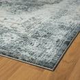 thumbnail image 6 of Luxe Weavers Mosaic Tile Blue 9x12 Area Rug with Distressed Effect Moroccan Bedroom Carpet, 6 of 10