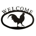 thumbnail image 2 of Home Wall Decorative Indoor Black Rooster - Welcome Sign Small, 2 of 2
