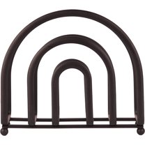 Servette Home Semicircle Durable Stainless Steel Napkin Holder - Bronze
