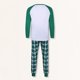 thumbnail image 5 of Conjunto de pijama familiar de 2 piezas cuello redondo estampado de dinosaurio cintura elástica traje diario, 5 of 9