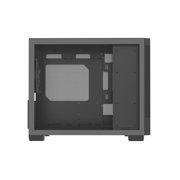 Rosewill Micro ATX Mini Tower PC Case with Pre-Installed 400W Power Supply | Left Temper Glass Side Panel | Front and Side Mesh | 240mm & 280mm Radiator Support | 1 x USB 2.0 | 2 x USB 3.0 | 1 x 120m