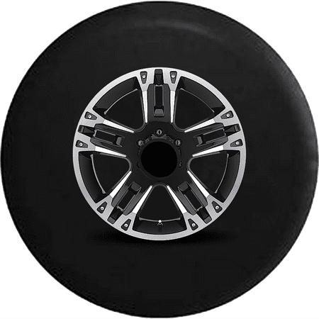 2018 2019 Wrangler JL Backup Camera Custom Offroad Rim Spare Tire Cover for Jeep RV 33 (Best Black Rims For Jeep Wrangler)