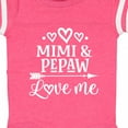 thumbnail image 4 of Inktastic Pepaw and Mimi Love Me Boys or Girls Baby Bodysuit, 4 of 5