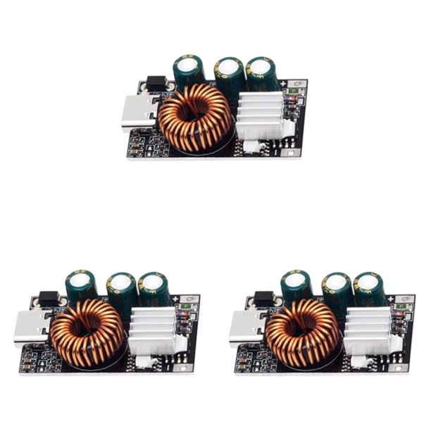 Módulo reductor cargador rápido QC3.0 DIY DC 5-32V 24W para (tipo C)