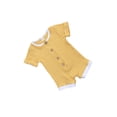 thumbnail image 5 of Qmyliery Newborn Baby Knitted Romper, Short Sleeve O-neck Button Up Jumpsuit for Summer, 0-18 Month, 5 of 8
