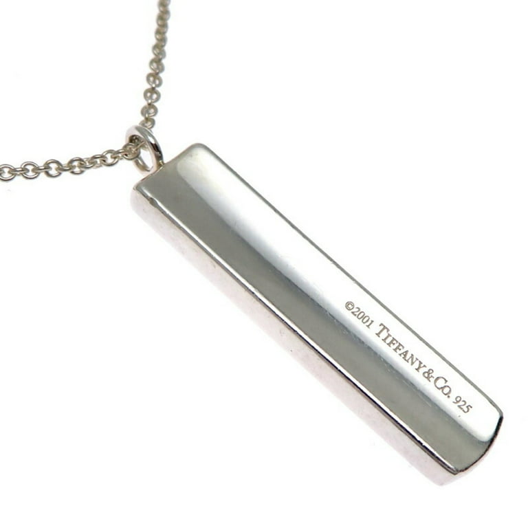 Pre-Owned Tiffany SV925 1837 Women's and Men's Necklace Silver 925
