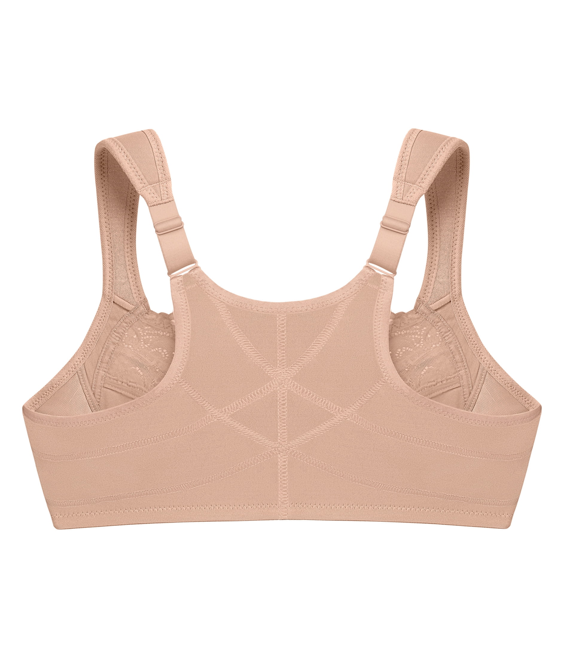 Glamorise WonderWire Front-Closure Posture Lace Underwire Bra 1255 (Women's & Women's Plus)