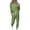 Green, variant on Xunlbb Women's Sweatshirt Set Women Loose Two-piece Sets Solid Long Sleeve Tops Casual Pants Sweatsuit Christmas Gift,Size S-5XL