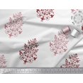 thumbnail image 2 of Soimoi Cotton Poplin Fabric Leaves & Floral Block Fabric Prints by Yard 42 Inch Wide, 2 of 3