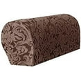thumbnail image 2 of Stretch Armrest Covers Jacquard Sofa Armrest Cover Sofa Armrest Covers Armchair Slipcover Furniture Protector Recliner Sofa Arm Slipcovers, 2 of 12