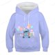 thumbnail image 1 of Disney Stitch dibujos animados 3d impresión Kawaii niños niñas suelta Sudadera con capucha niños dibujos animados tendencia calle nueva primavera y otoño 100 heqiyong CONDUJO, 1 of 2