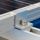 thumbnail image 2 of Soporte de Panel Solar Riel en U Soporte Conector de Riel de Techo Kit de Montaje en Techo Adecuado para Techo de Metal, Techo Plano, Techo de Láminas, 2 of 5
