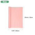 thumbnail image 3 of Papel Crepé, Streamer de Papel Crepé Suave de 8.2ft x 20 Pulgadas / 250 x 50cm, Decorativo [Rosa], 3 of 7