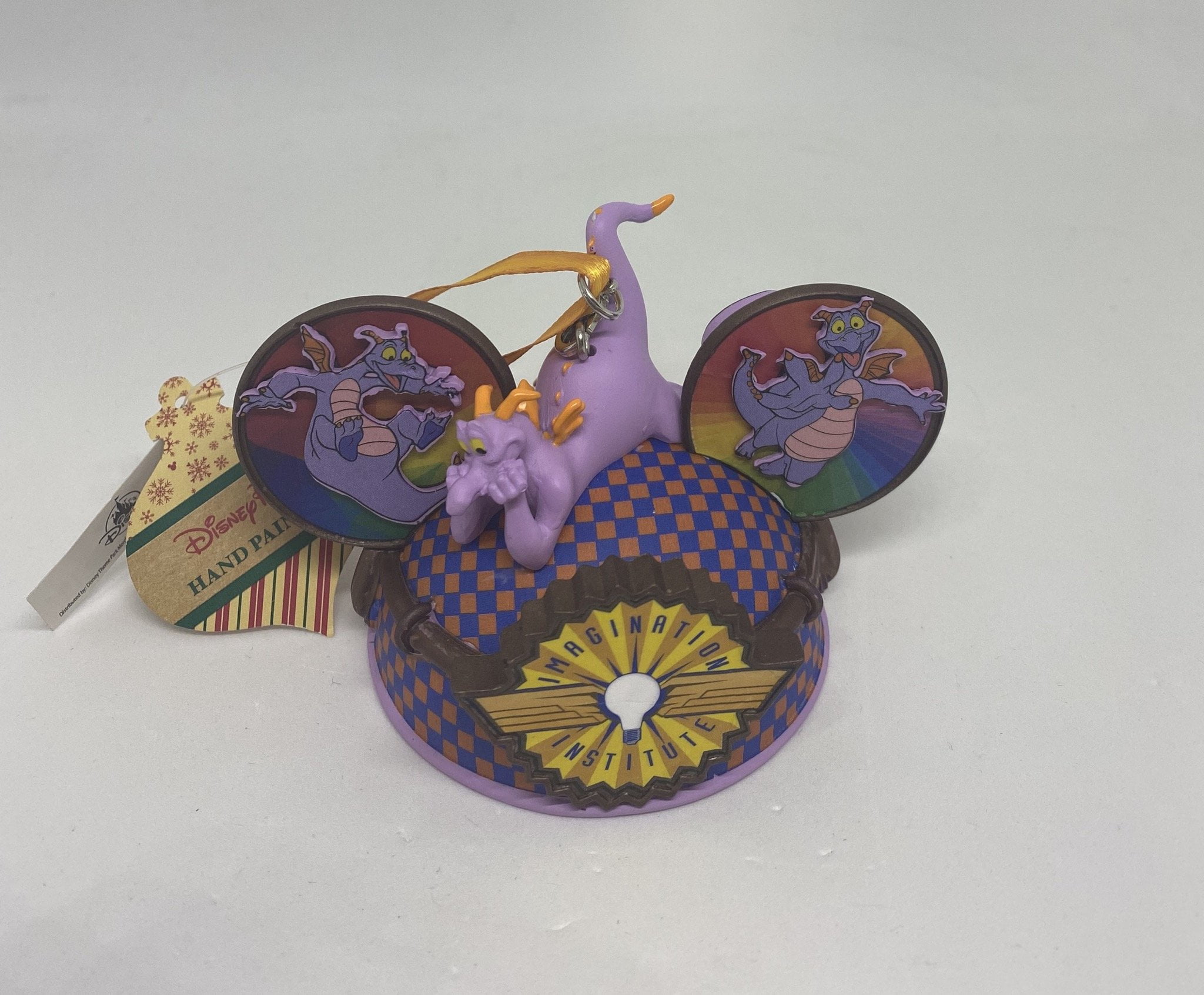Disney Parks Figment Ear Hat Christmas Ornament Costa Alavezos New with