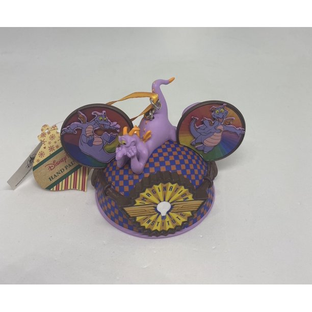 Disney Parks Figment Ear Hat Christmas Ornament Costa Alavezos New with Tag