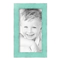 thumbnail image 2 of ArtToFrames 7x13 inch Eggshell Blue Picture Frame, Blue Wood Poster Frame (4599), 2 of 8