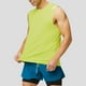thumbnail image 1 of pstuiky Camisetas sin mangas para hombre, Camiseta deportiva de secado rápido de color liso con cuello redondo informal para hombre Camisas de hombre l, 1 of 5