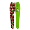 thumbnail image 5 of Grínch Pajama Pants Women, Grínch Character ChristmasPajama Pants Sleepwear Lounge Pants Drawstring Pajama Joggers(Red, XXL), 5 of 6