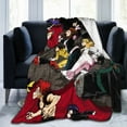 thumbnail image 6 of My Hero Academia Blanket, Anime Throw Blanket For Couch Sofa Bed, Soft Cozy Lightweight Warm Flannel Blanket, Home Decor, Anime Gifts For Boys Girls Kids Teens, 50"X40", 6 of 9