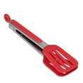 thumbnail image 2 of Pinzas plegables de silicona para carne de acero inoxidable para barbacoa, 12 unidades, 2 of 14