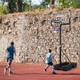 thumbnail image 3 of Patiojoy Panier de Basketball Pliable Support de Basketball Réglable en Continu avec Base Lestée Stable, 3 of 9