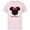 Soft Pink, variant on Disney Minnie Mouse Mother Japanese Red Bow Mother’s Day - Short Sleeve Cotton T-Shirt for Adults - Customized-Black