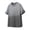 Dark Gray, variant on Bxsruta Men'S Loose Fit Vintage Gradient T-Shirt, Soft Breathable Polyester, Round Neck Short Sleeve for Casual Everyday Wear, 2XL