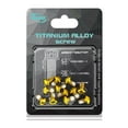 thumbnail image 1 of Mountain Bike Stainless Disc Brake for ROTOR Bolts(12 Pack) M5 X 9mm, T25 Torx, 1 of 4