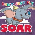 thumbnail image 3 of Disney - Dumbo - Don't Just Fly SOAR - Toddler & Youth Girls Short Sleeve Graphic T-Shirt, 3 of 5