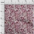 thumbnail image 2 of oneOone Velvet Pink Fabric Paisleys Fabric For Sewing Printed Craft Fabric By The Yard 58 Inch Wide, 2 of 5