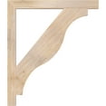 thumbnail image 3 of Ekena Millwork 3 1/2"W x 38"D x 44"H Funston Block Smooth Bracket, Douglas Fir, 3 of 4