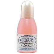 Tsukineko Brilliance Pearl Coral Ink Refill