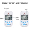 thumbnail image 5 of Mini Métronome Numérique, Multifonctionnel, Portable, Volume Réglable, à Clipser, avec Haut-Parleur, Beat Tempo, avec Batterie, 5 of 5