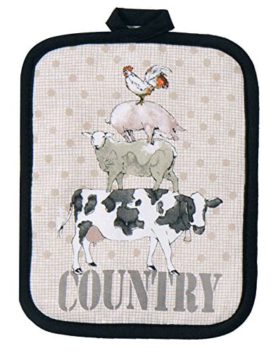 Kay Dee Designs Mare and Foal Horses Potholder