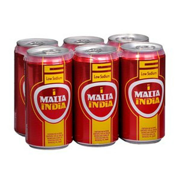 Malta India Malt Beverage Non Alcoholic Original from Puerto Rico
